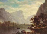 Albert Bierstadt Mirror Lake, Yosemite Valley Sweden oil painting reproduction